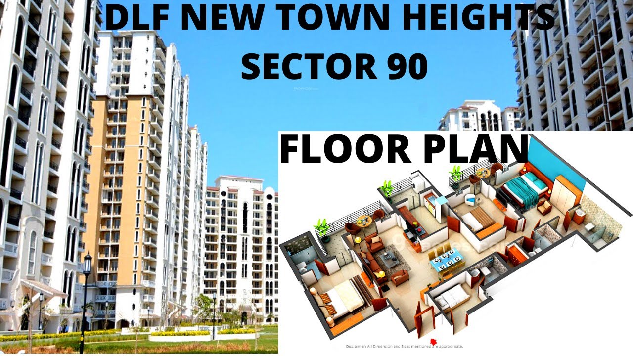 Dlf new town heights 4 BHK flat sector 90 gurgaon dlf new twon