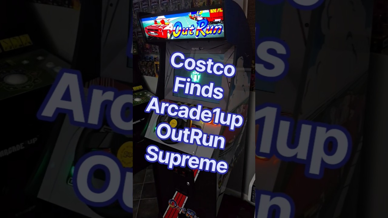 OutRun Supreme from @Arcade1UpOfficial exclusively at Costco Oct '26!