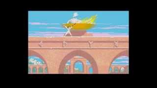 winter games title screen for Atari ST