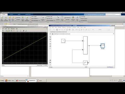 How to design variable step increasing and decreasing counter in Simulink?