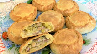 ЭЛЕШ - НАИВКУСНЕЙШИЕ ЗНАМЕНИТЫЕ ТАТАРСКИЕ ПИРОЖКИ С КУРИЦЕЙ И КАРТОШКОЙ.