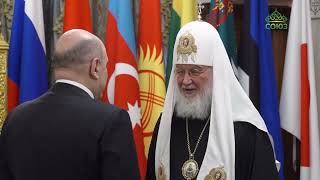 Святейшего Патриарха Кирилла с днем тезоименитства поздравили первые лица страны.