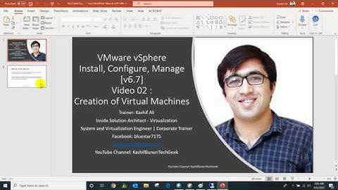 Data Center Virtualization - VMware vSphere  - Video 02 - Creation of Virtual Machine