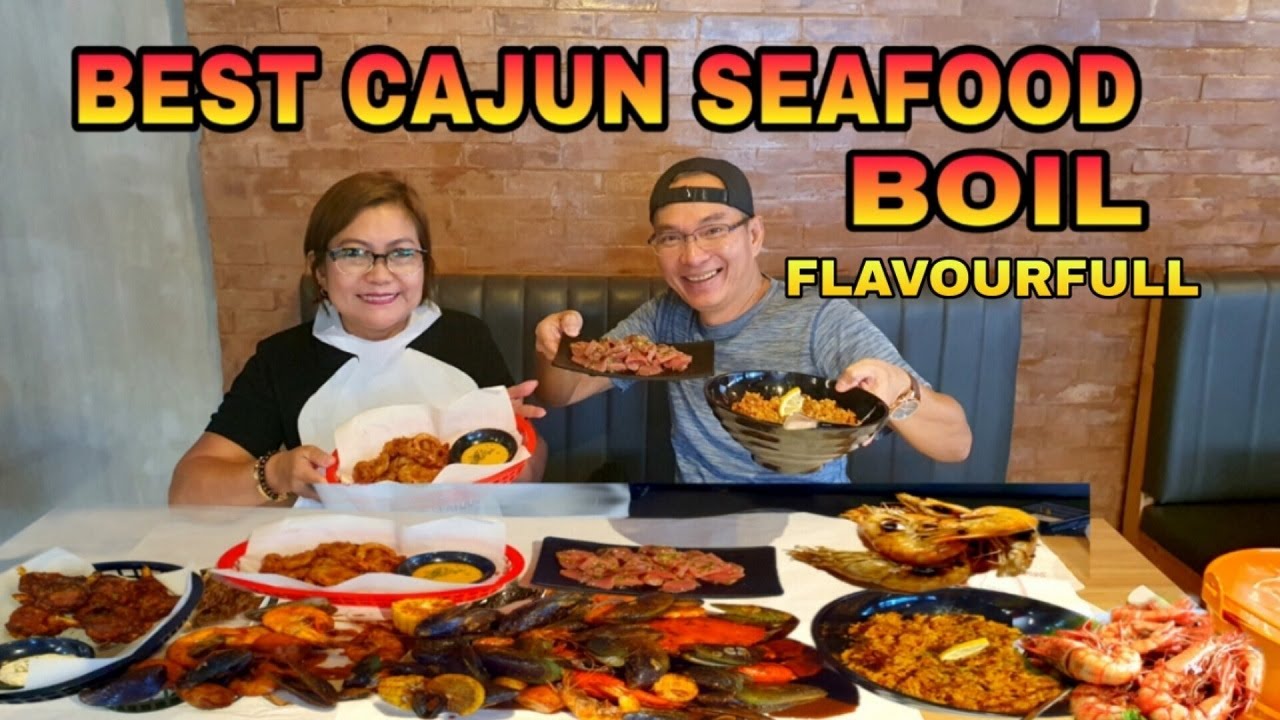 NEWLY DISCOVERED CAJUN JAMBALAYA & SEAFOOD BOIL IN THE CITY. THE BEST ANG LASA.