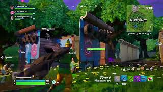 Playing with my team on og season 7