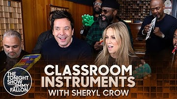 Sheryl Crow, Jimmy Fallon & The Roots Sing "All I Wanna Do" (Classroom Instruments)