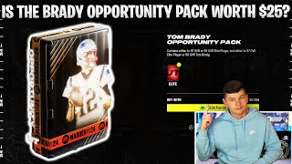 IS THE TOM BRADY OPPORTUNITY PACK WORTH $25? I OPENED 3 OF THEM!