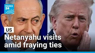 For the first time since Iran war, Trump and Netanyahu meet amid fraying ties • FRANCE 24 English
