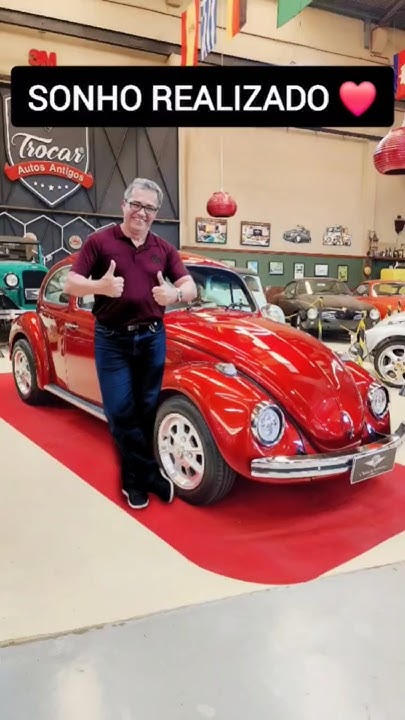 ENTREGA INESQUECÍVEL! ❤️ Fusca 1979 “Morango do Amor” no TAPETE VERMELHO!