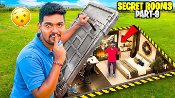 Secret Room Making Challenge [ PART-9 ] - No One Can Find it 🔥🔥 Telugu Experiments