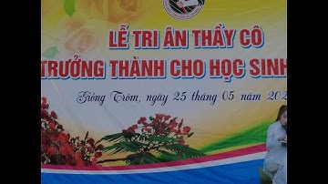 PHẦN BIỂU DIỄN 12A6 CỰC CHẤT TRONG LỄ TRƯỞNG THÀNH VÀ TRI ÂN THẦY CÔ