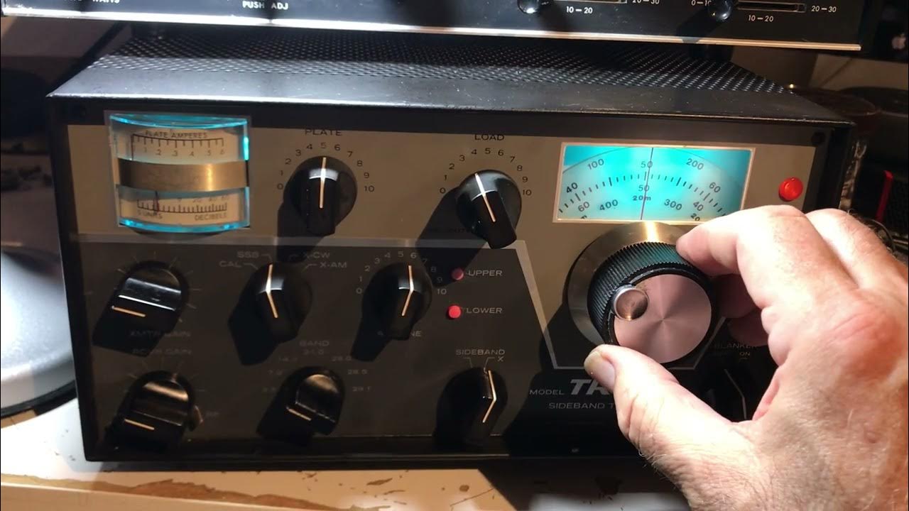 my favorite Drake TR4C Demo SSB, AM, CW RX and TX on eBay June 7, 2022