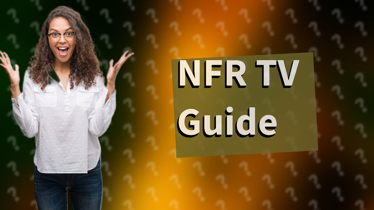 How can I watch the NFR on my TV? YouTube