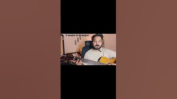 G major to D minor chord progressions | Easy Guitar tutorial for beginners #ytshorts #shorts #viral