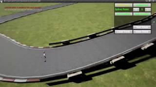 UE4 Track Editor: Creating and manipulating Spline Meshes at runtime ( side project )