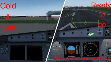 Get started on the A320 family (flightgear) (Updated version available)