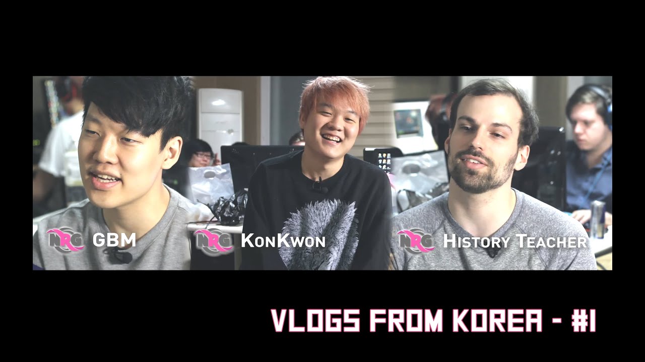 Vlogs from Korea - #1 feat' GBM, KonKwon and HistoryTeacher
