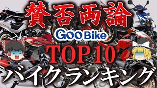【グーバイク調査】世論が両極端に分かれた好き嫌いが顕著に出る賛否両論バイクを調査してみた。【ゆっくり解説】