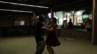 Play video: Ahmed Amar & Oana dancing Tango in  Dahab
