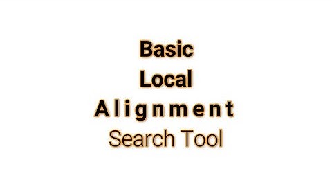 [STB 3123] BLAST: Basic Local Alignment Search Tool