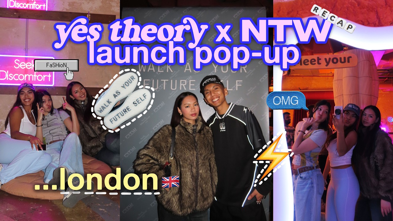 going to the yes theory (seek discomfort) x notwoways shoe launch