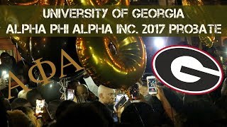 Vlog | UGA Alpha Phi Alpha 2017 Probate