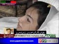 Asifa Bhutto Donates Blood At President House
