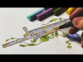 How to Draw a Custom Gun Skin (Timelapse!)