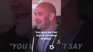 Dana White doesn’t respect Soccer #danawhite #Soccer #football #UFC #premierleague #ChampionsLeague