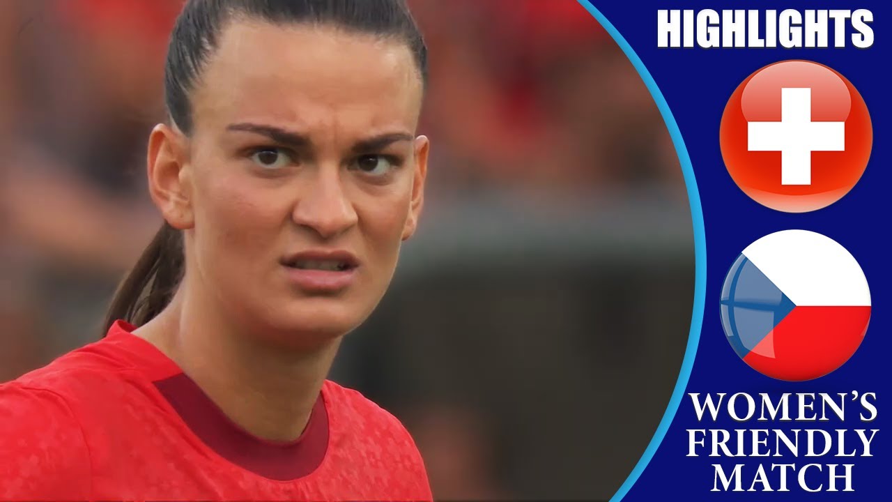 Switzerland vs Czechia || HIGHLIGHTS || Women's International Friendly 2025