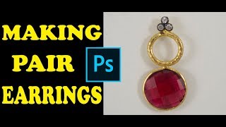 How To Make Pair Earrings - Jewellery I Photoshop I Editing 2019 screenshot 2