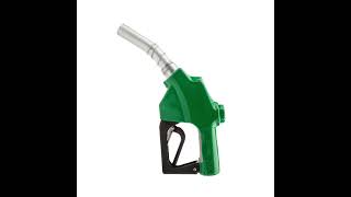 3/4" NPT Inlet Thread Auto Shut off Control Farm Diesel Oil Fuel Aluminium Nozzle with 13/16" Spout,