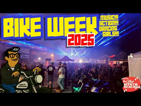 Myrtle Beach Bike Week 2025 at Suck Bang Blow with Retro Myrtle Beach Guy