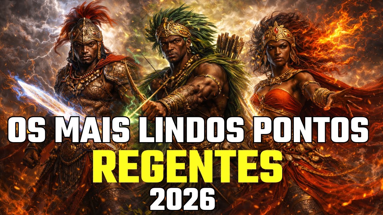 Os Mais Lindos Pontos Dos Orixás Regentes De 2026 Da Umbanda [Ogum, Oxóssi e Iansã]