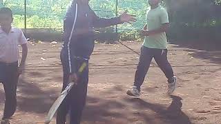 Prathameash Wakase Friends Catches Practice At H K Oassis Cricket Acadamy.waraje.pune.