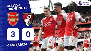 🔴Arsenal vs Bournemouth (3-0)  HIGHLIGHTS Extended: GOALS Saka, Trossard \& Rice!