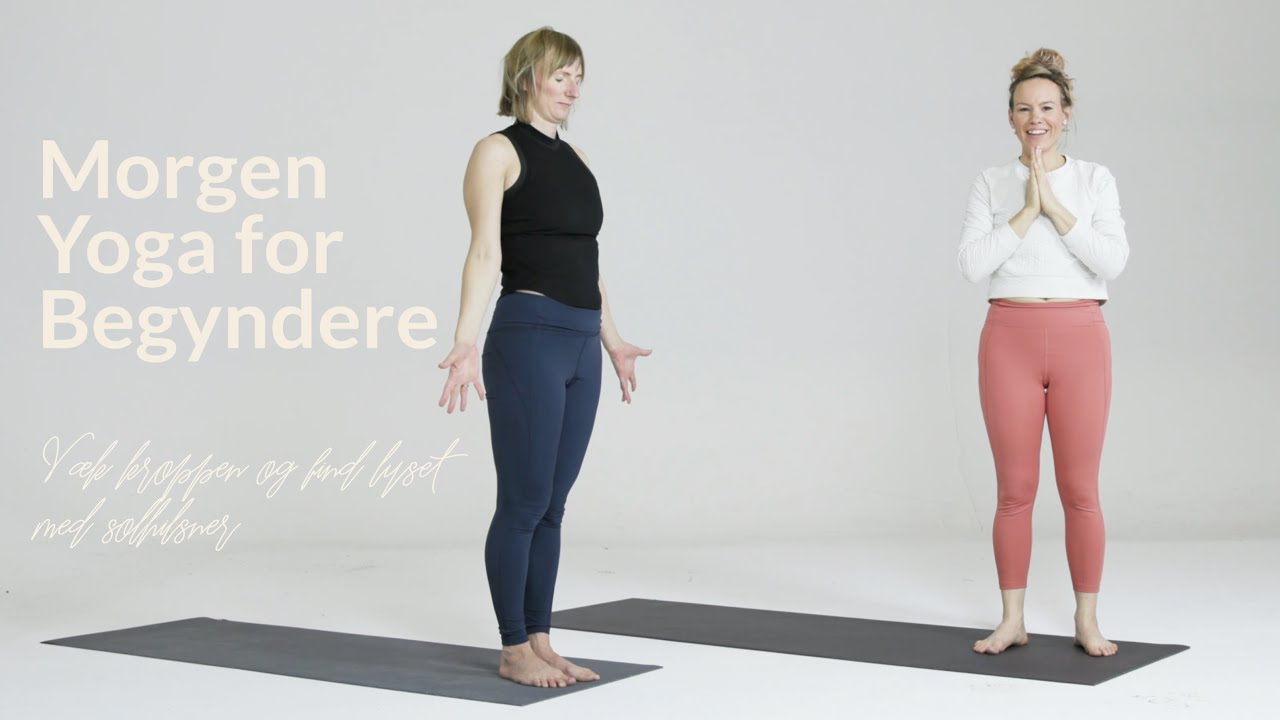 Morgen yoga Solhilsen  (20 min) | Yoga challenge for begyndere | Energi & vitalitet for hele kroppen