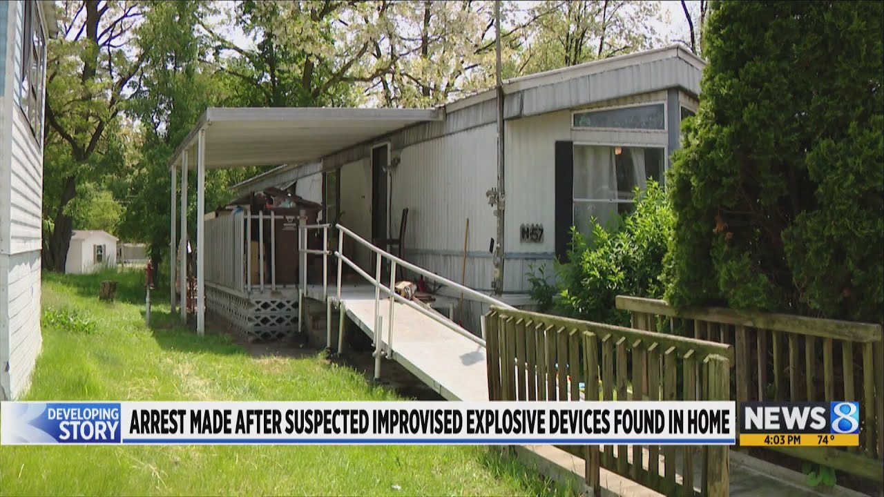 2 suspected IEDs found during Emmett Twp search; 1 arrested