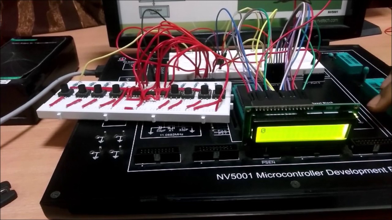 Lift Mechanism Using AT89C51 Microcontroller YouTube