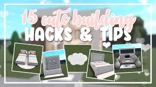 15 Cute Bloxburg Building Hacks & Tips (Roblox)