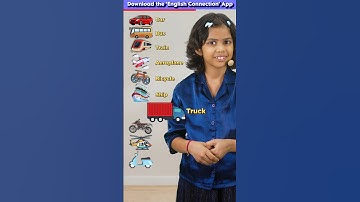 10 Modes of Transport 🚌 | Kids English Words & Vocabulary | Adi Keshari Connection #shorts