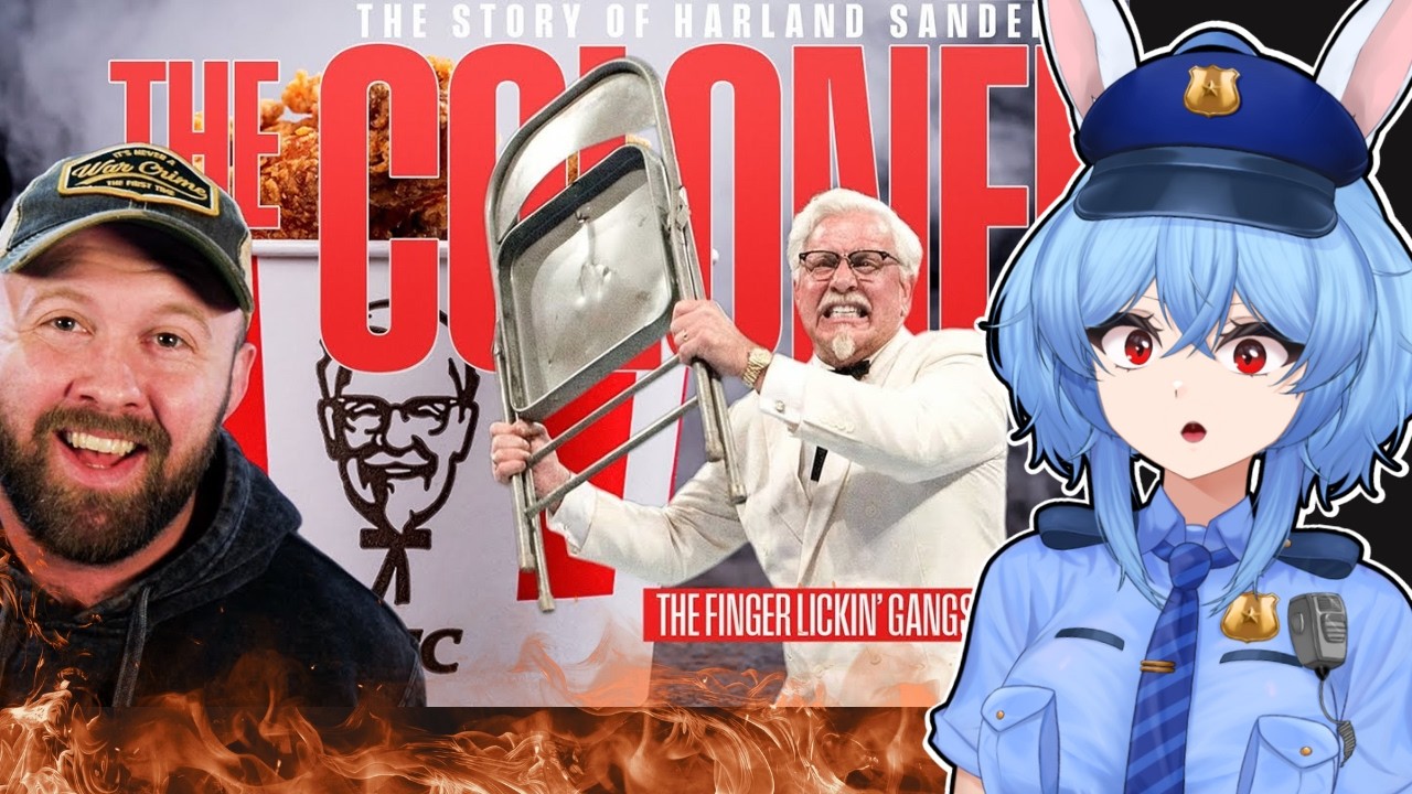 Проблемы с гневом и жареная курица — Жизнь полковника Сандерса | Реакция толстого электрика