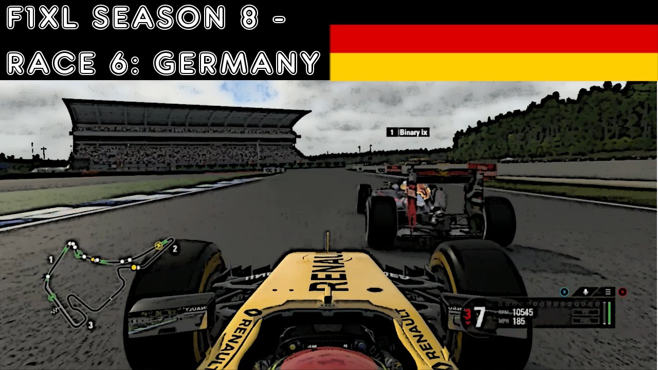 F1 2016 - F1XL Season 8 - Race 6: Germany