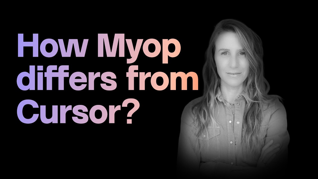 How Myop differs from Cursor or Claude code? - YouTube