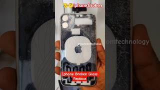 iphone broken backpanel replace #shorts #mobilerepair #iphone #smartphone
