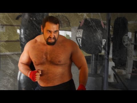 Preparing for war: Rusev&#039;s WrestleMania workout