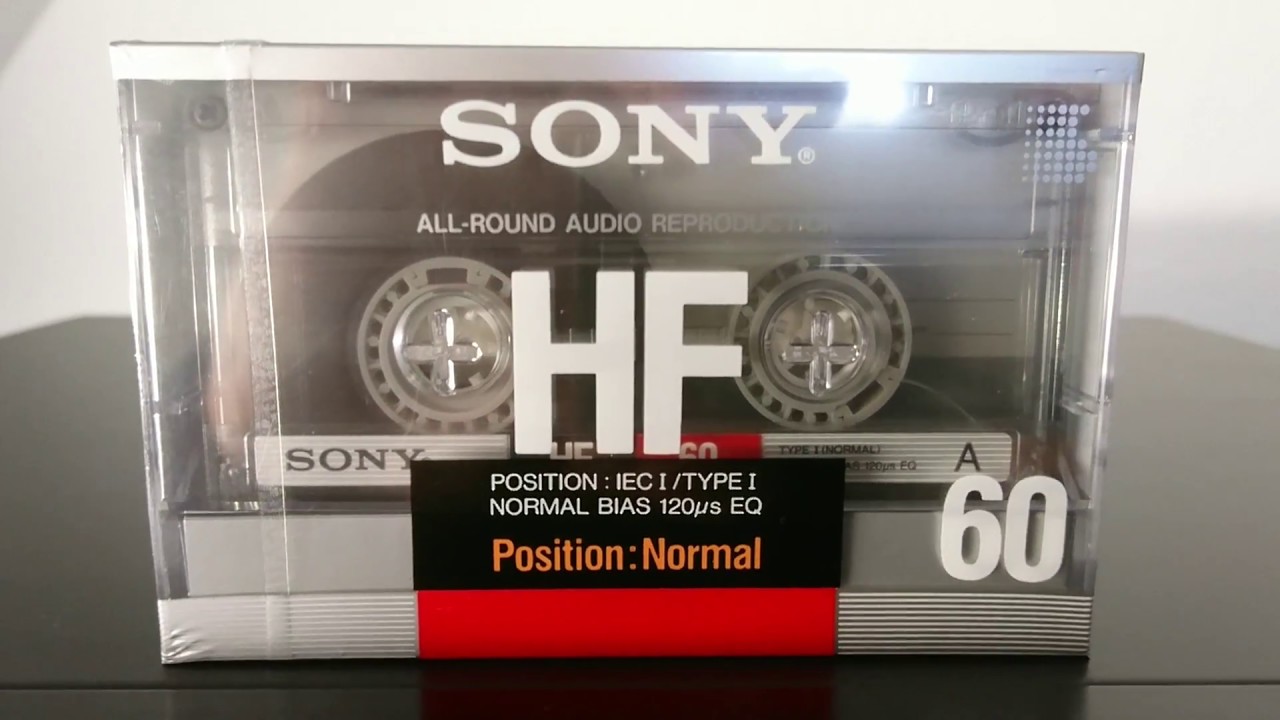 Lot De 6 Cassettes Sony HF-60 Sous Blister - Pour Walkman - Occasion