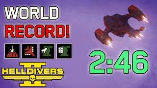 We Accidentally made a Speedrun World Record... - Helldivers 2: Super Helldiver Automatons CO-OP