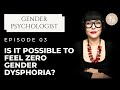 Lack of Gender Dysphoria? Gender Therapist Explains What it Means? Part 2/3