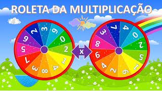 🌈ATIVIDADE LÚDICA/ROLETA DA MULTIPLICAÇÃO/TABUADA VIRTUAL 